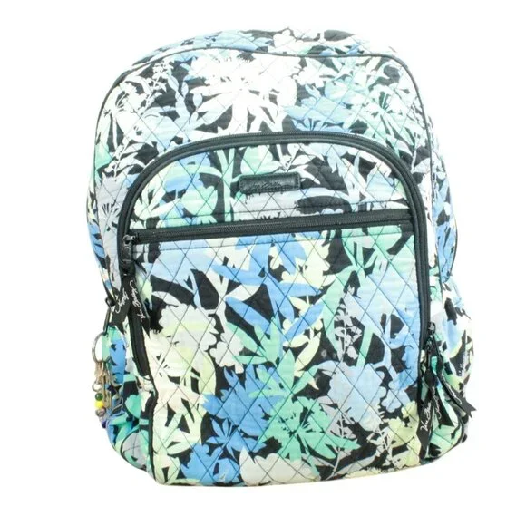 Vera Bradley | Bags | Vera Bradley Blue Quilted Camo Floral  display picture 3